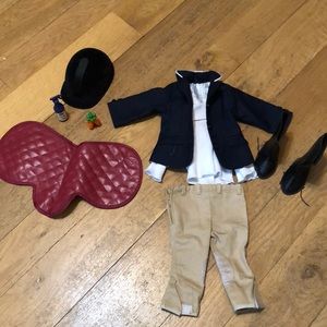 Doll “riding” outfit (fits American Girl doll)